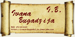 Ivana Bugadžija vizit kartica